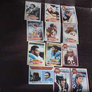 70's Pittsburgh Steelers football card lot